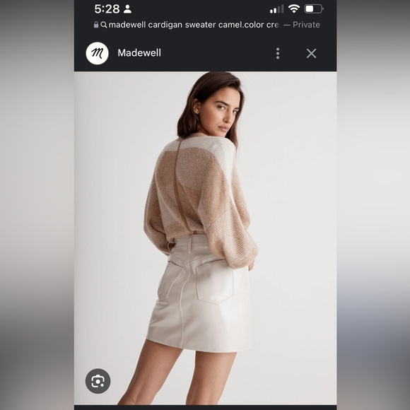 MADEWELL Lewiston Cardigan Sweater XS - Picture 3 of 9